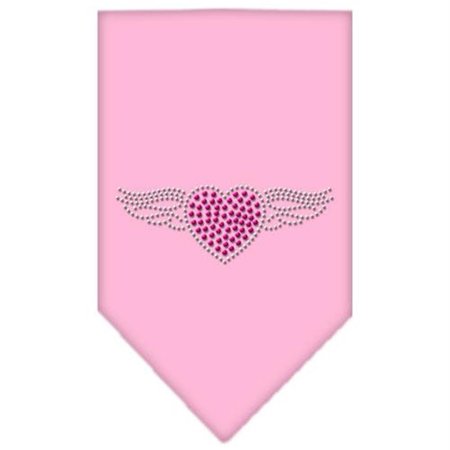 UNCONDITIONAL LOVE Aviator Rhinestone Bandana Light Pink Large UN759566